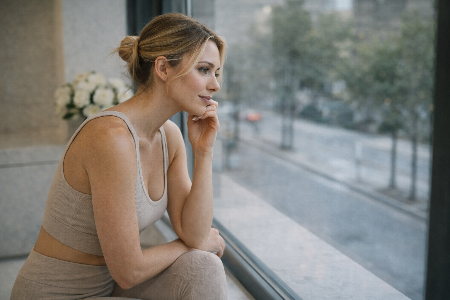 An evocative image of a winding path through a serene landscape, symbolizing the journey of body confidence and personal transformation that Lipo 360 represents.